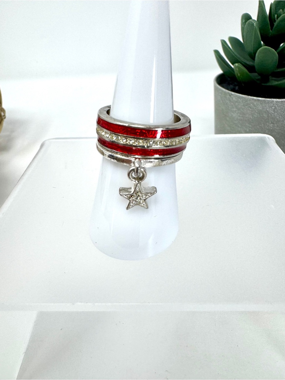 Rare Vintage Y2K Era Tommy Hilfiger Patriotic Inspired Jewelry Set - Picture 7 of 16